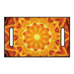 Flame Kaleidoscope Print Golf Cart Seat Cover