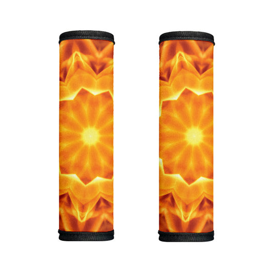 Flame Kaleidoscope Print Handle Covers