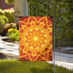 Flame Kaleidoscope Print House Flag