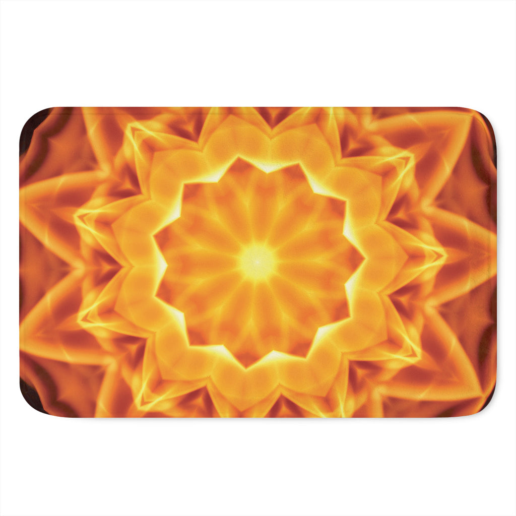 Flame Kaleidoscope Print Indoor Door Mat