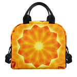 Flame Kaleidoscope Print Insulated Lunch Bag