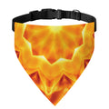 Flame Kaleidoscope Print Over The Collar Dog Bandana