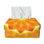 Flame Kaleidoscope Print Rectangle Tissue Box Cover