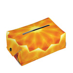 Flame Kaleidoscope Print Rectangle Tissue Box Cover