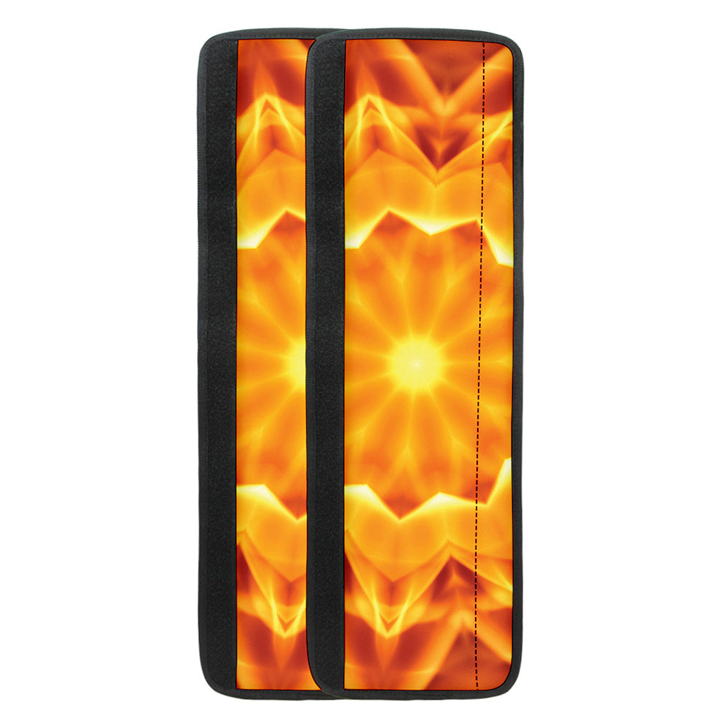 Flame Kaleidoscope Print Refrigerator Handle Covers