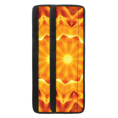 Flame Kaleidoscope Print Refrigerator Handle Covers