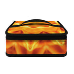 Flame Kaleidoscope Print Small Lunch Bag