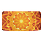 Flame Kaleidoscope Print Towel