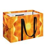Flame Kaleidoscope Print Utility Tote Bag