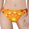 Flame Kaleidoscope Print Women's Thong