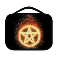 Flame Pentagram Print Classic Bible Case