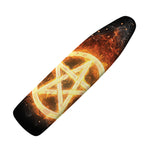Flame Pentagram Print Ironing Board Cover