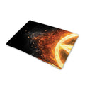 Flame Pentagram Print Pet Cooling Mat Cover