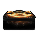 Flame Pentagram Print Small Lunch Bag
