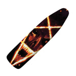 Flame Satanic Pentagram Print Ironing Board Cover
