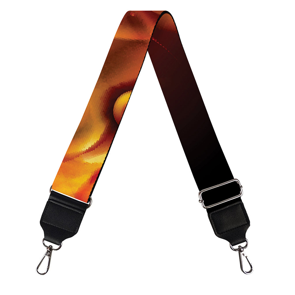 Flame Tiger Print Bag Strap