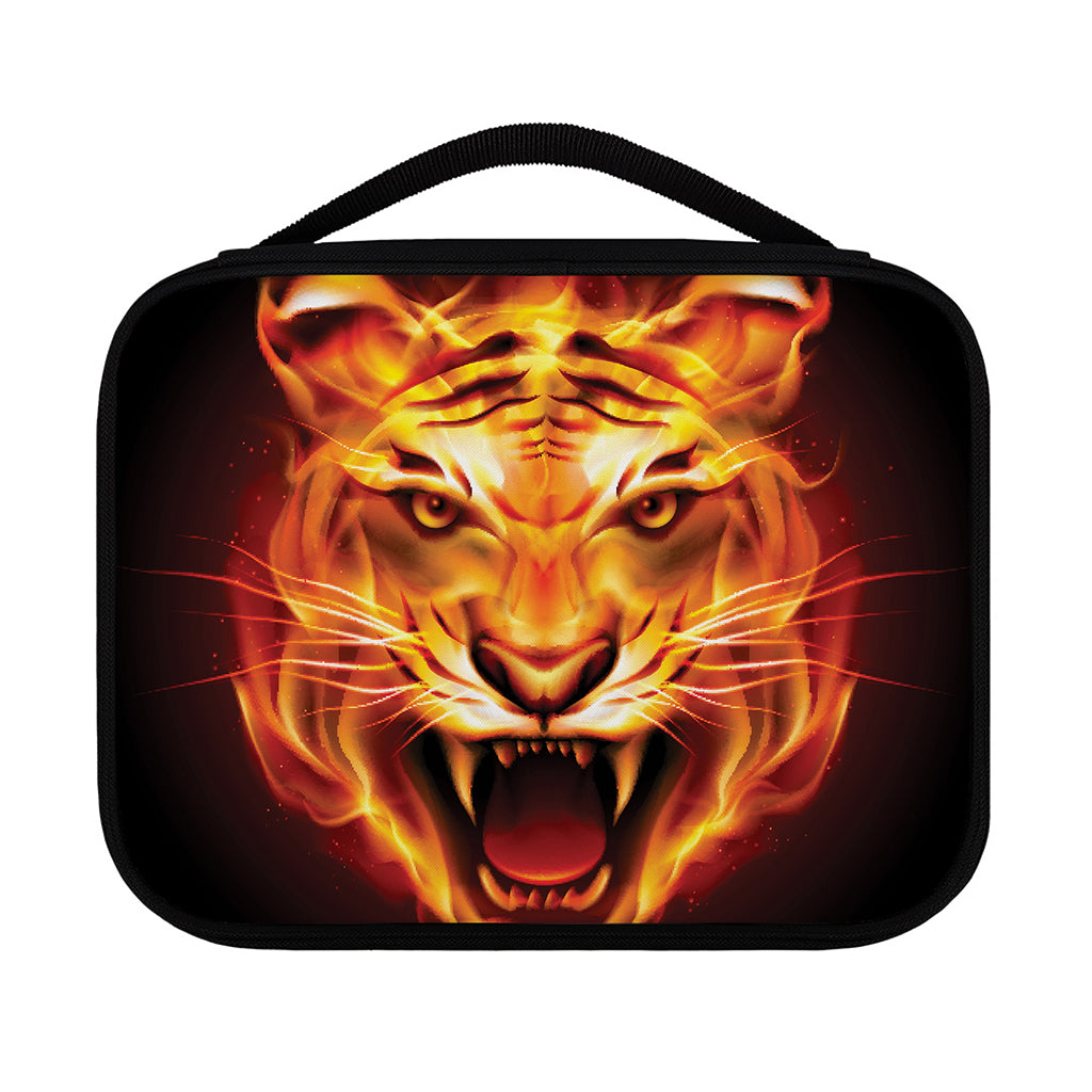 Flame Tiger Print Classic Bible Case