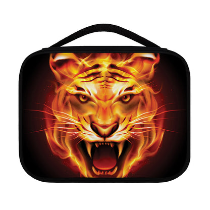 Flame Tiger Print Classic Bible Case
