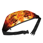 Flame Tiger Print Fanny Pack
