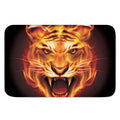 Flame Tiger Print Indoor Door Mat