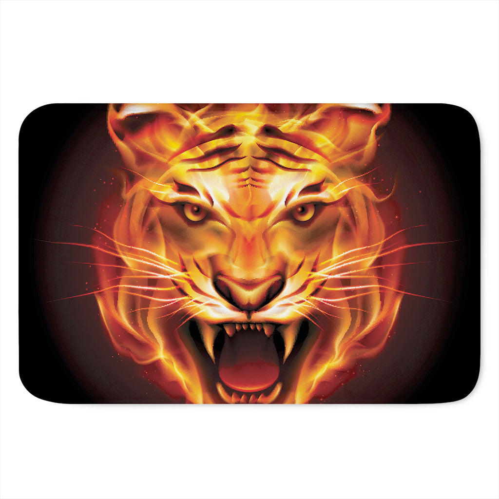 Flame Tiger Print Indoor Door Mat