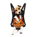Flame Tiger Print Pet Carrier Backpack