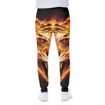 Flame Tiger Print Scuba Joggers