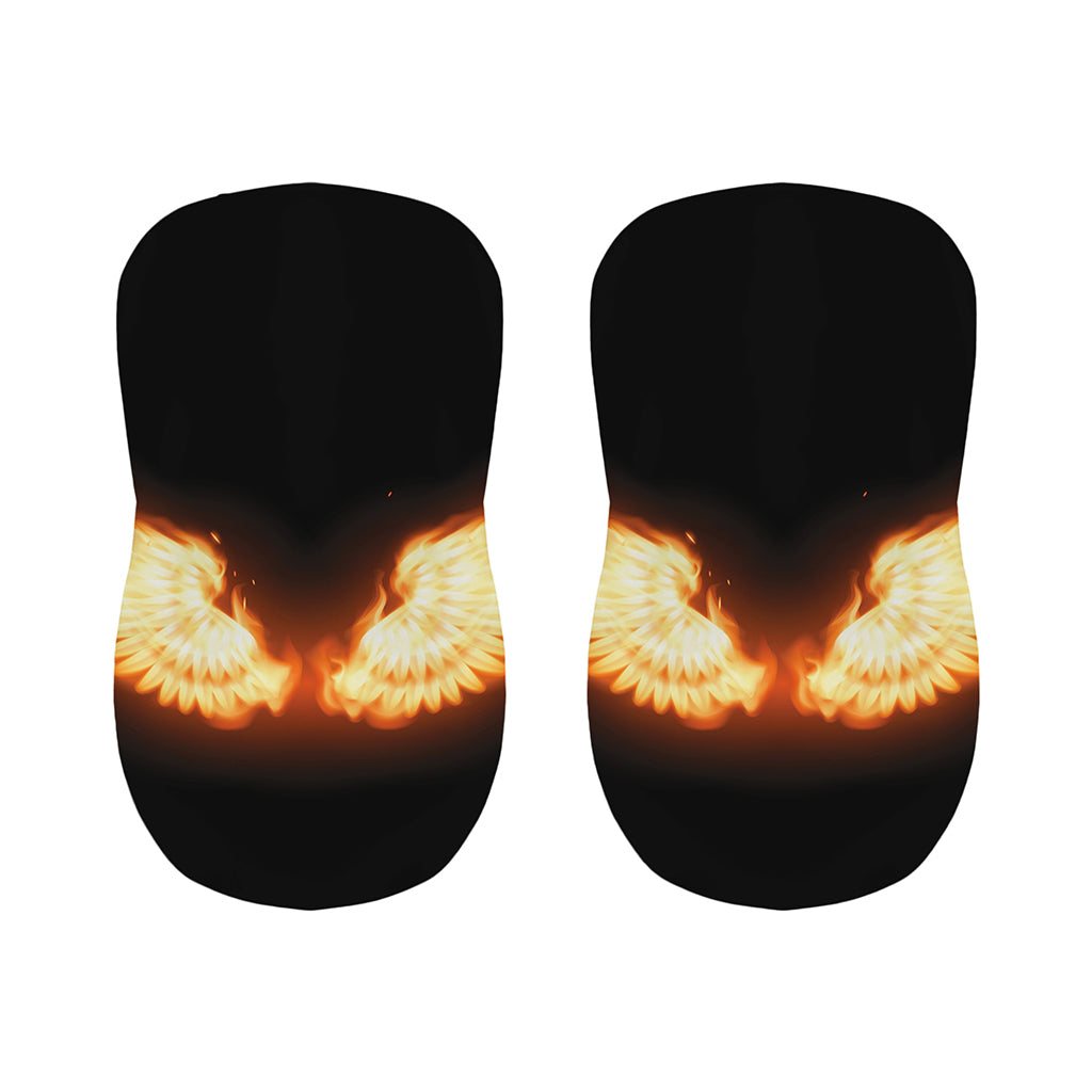 Flame Wings Print Bar Stool Covers