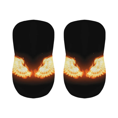 Flame Wings Print Bar Stool Covers