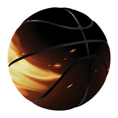 Flame Wings Print Basketball