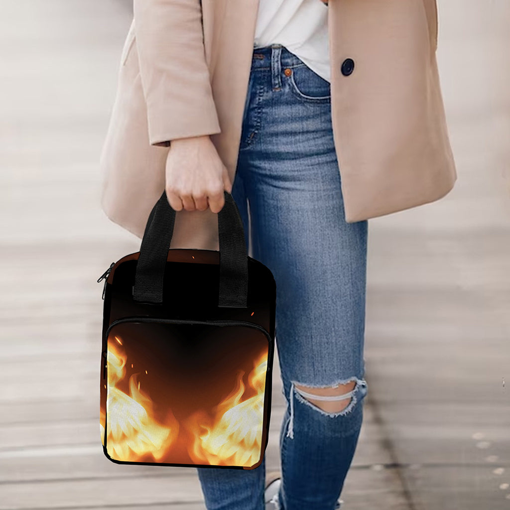 Flame Wings Print Bible Tote Bag