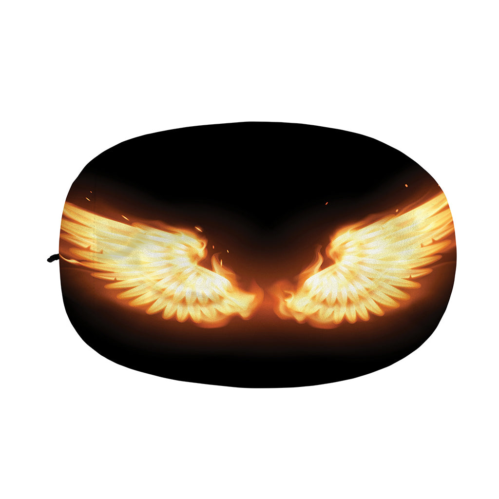 Flame Wings Print Car Side Mirror Covers