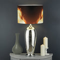 Flame Wings Print Drum Lamp Shade