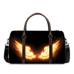 Flame Wings Print Duffle Bag