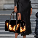 Flame Wings Print Duffle Bag