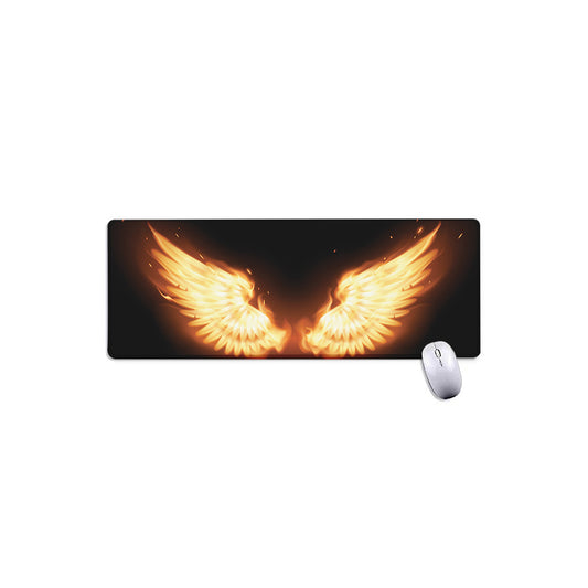 Flame Wings Print Extended Mouse Pad