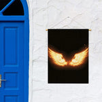 Flame Wings Print Garden Flag