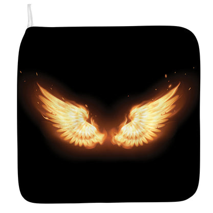 Flame Wings Print Hand Towel