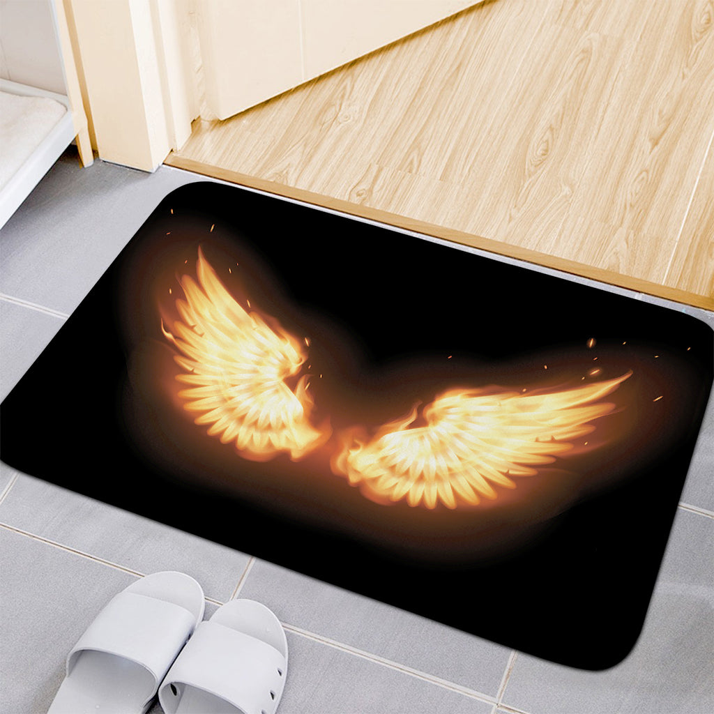 Flame Wings Print Indoor Door Mat