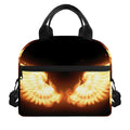 Flame Wings Print Insulated Lunch Bag