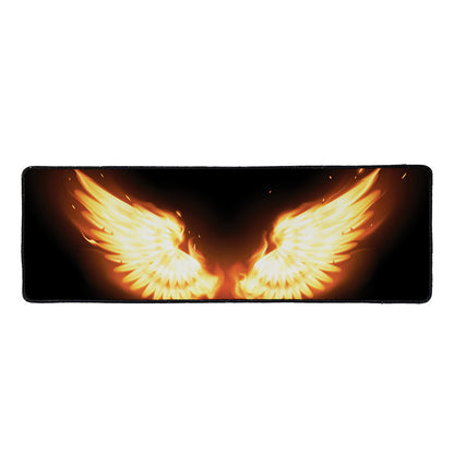 Flame Wings Print Long Kitchen Mat