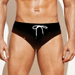 Flame Wings Print Men's Swim Briefs