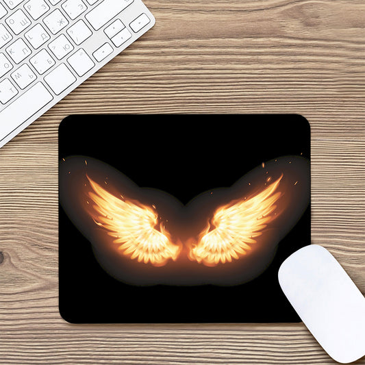 Flame Wings Print Mouse Pad