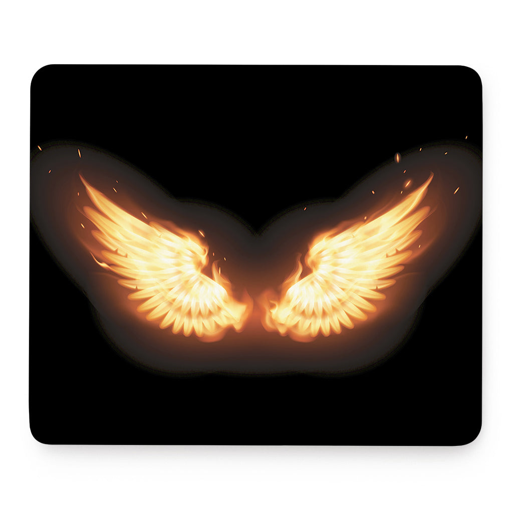 Flame Wings Print Mouse Pad