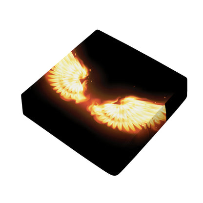 Flame Wings Print Outdoor Seat Cushion Cover