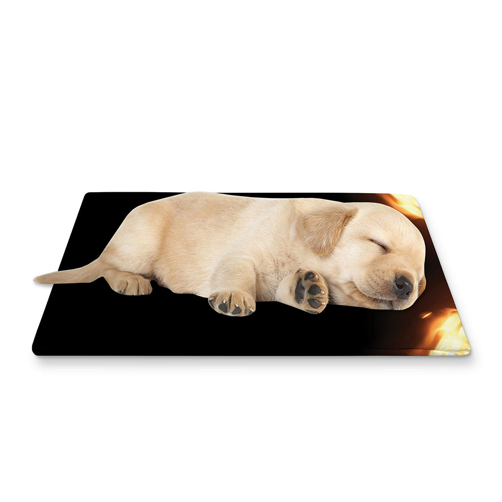 Flame Wings Print Pet Cooling Mat Cover