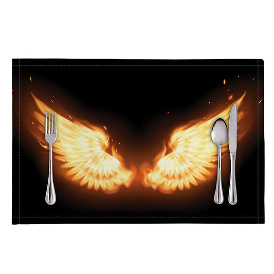 Flame Wings Print Placemat
