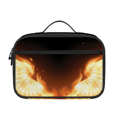 Flame Wings Print Portable Lunch Bag