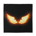 Flame Wings Print Silk Bandana