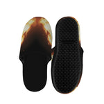 Flame Wings Print Slippers
